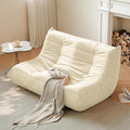 Bean Bag Chair, Loveseat Fireside Chair Bean Bag Sofa by Gazecaia