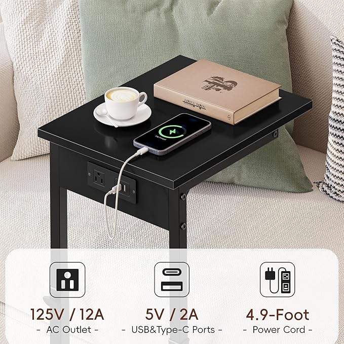 Vagusicc C Shaped End Table - Image 7