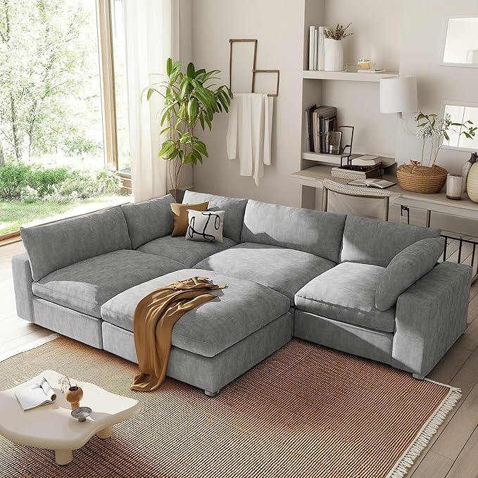 176.4 Inch L Shaped Modular Sectional Sofa - Image 3