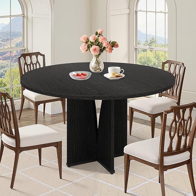 NicBex 39 Inch Round Dining Table - Image 7