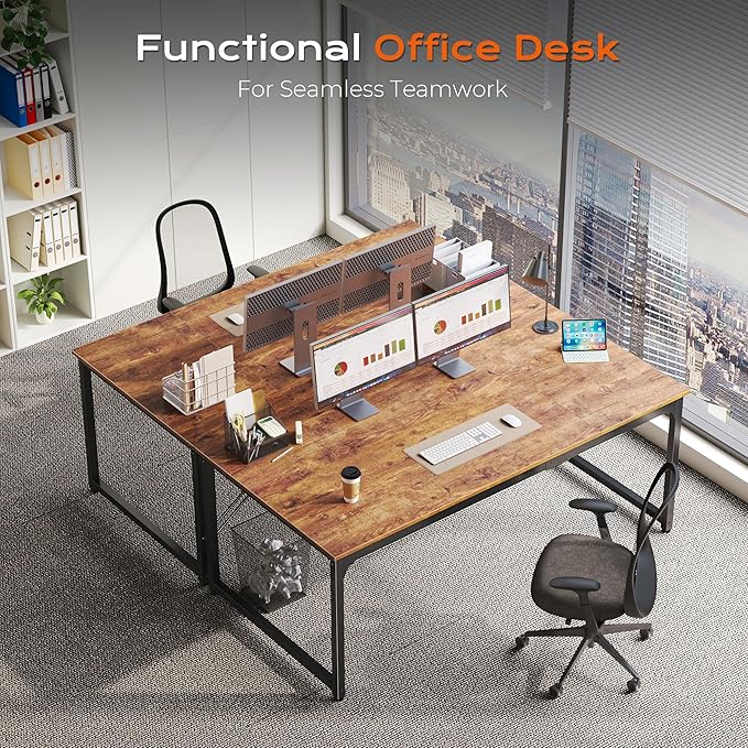 PRAISUN 63 X 29.5 Inch Computer Desk - Image 4