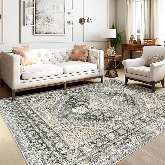 zesthome 6x9 Area Rug, Super Soft Washable Rugs - Image 3