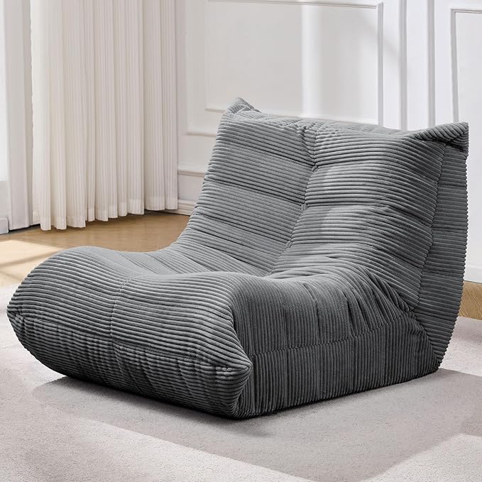 Bean Bag Chairs for Adults Giant Bean Bag Chair Memory Foam BeanBag Chair Big by YourHomeDeservesMore