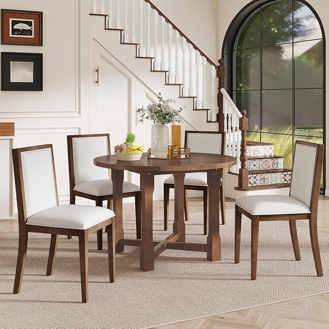 Ball & Cast Farmhouse 5 Pieces Dining Table Set - Image 5