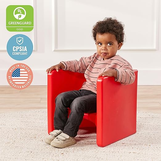ECR4Kids Tri-Me Table and Cube Chair Set - Image 7
