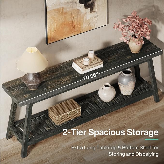 Tribesigns 70.86-Inch Console Table - Image 5