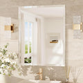 TokeShimi 24x30 Frameless Bathroom Mirror by RefinedBathroomAccessories