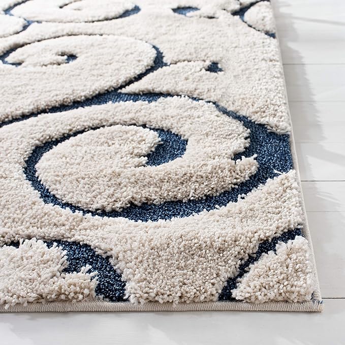 SAFAVIEH Florida Shag Collection Accent Rug - Image 4
