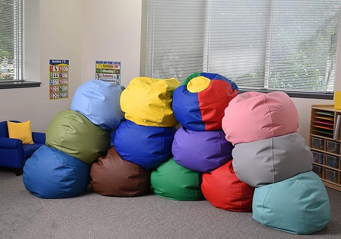 Children's Factory 35" Kids Bean Bag Chairs, Flexible Seating Classroom - Image 5
