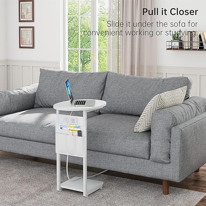 Vagusicc C Shaped End Table - Image 6