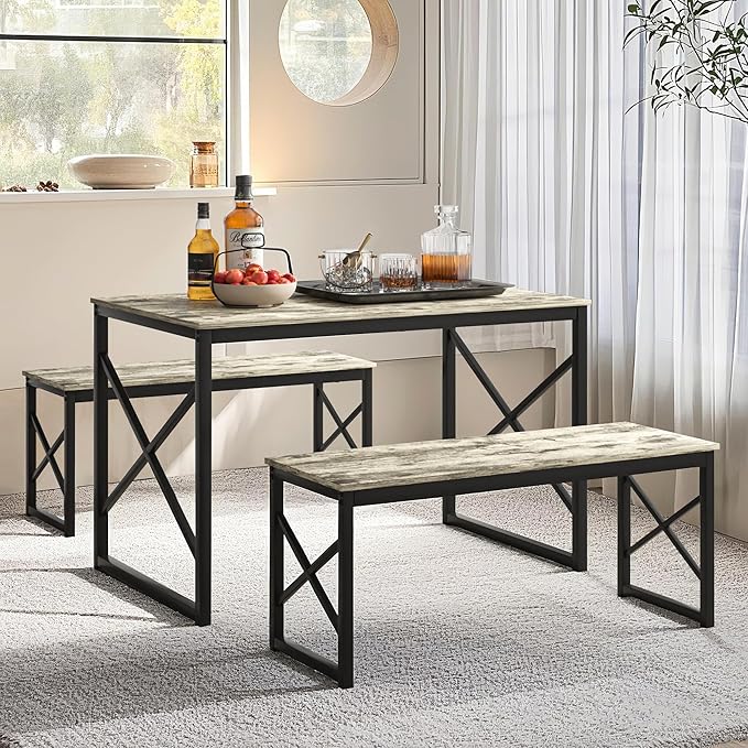 VECELO Kitchen Dining Table Set by VECELO