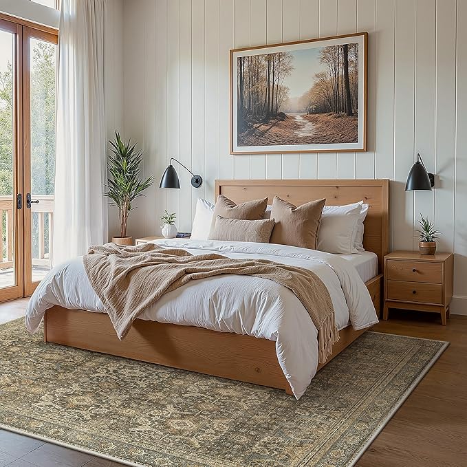 8X10 Area Rugs Machine Washable Rugs - Image 3
