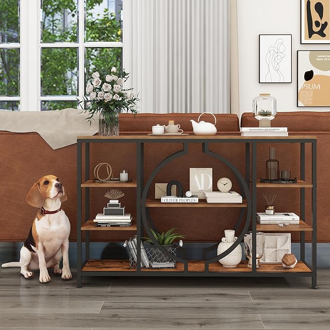 GiftGo 47" Industrial Console Tables - Image 5