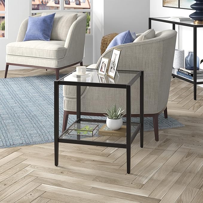 Henn&Hart 20" Wide Square Side Table - Image 6