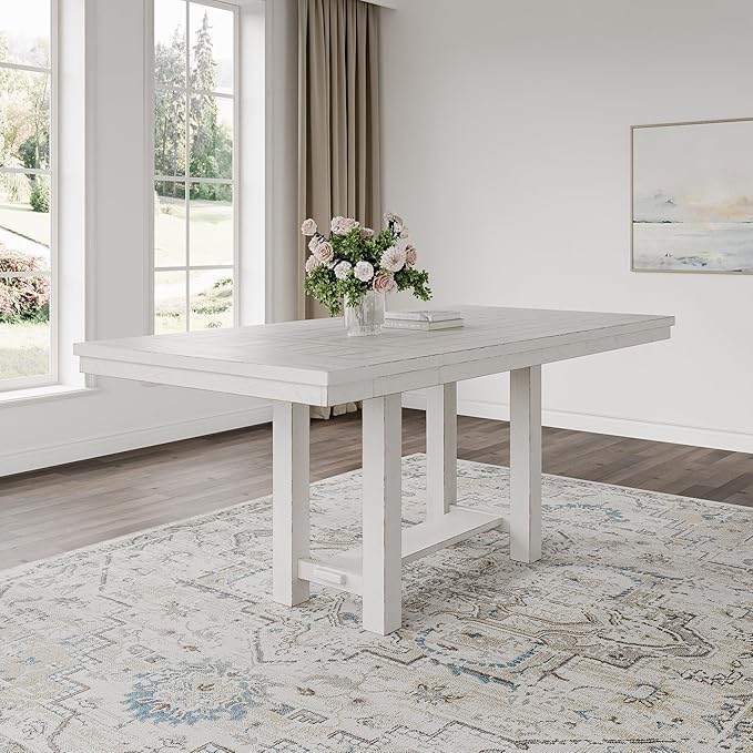 Signature Design by Ashley Robbinsdale Farmhouse Distressed Counter Height - Image 5