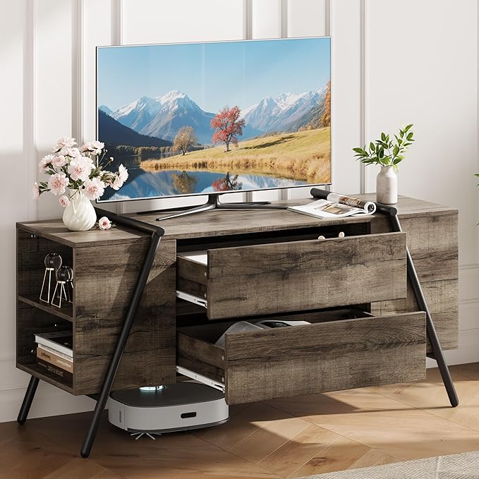 GarveeHome TV Stand for 47 Inch TV, Entertainment Center - Image 2