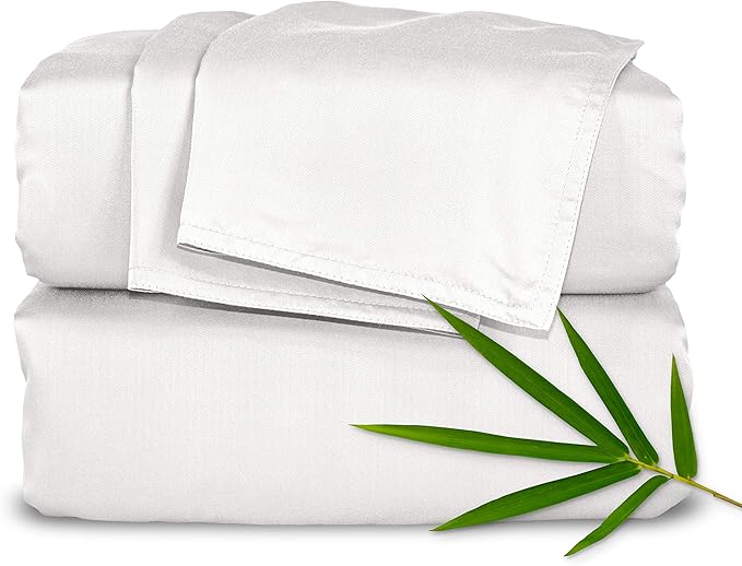 Twin XL Sheets by Pure Bamboo, Genuine 100% Organic Viscose Derived from Bamboo by PureBamboo