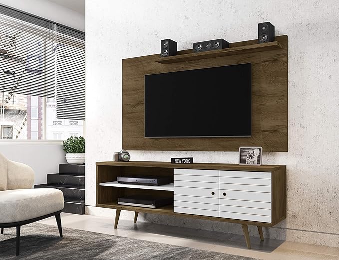 Manhattan Comfort Liberty Mid Century Modern TV Stand - Image 7