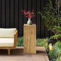 Christopher Knight Home Bard 33.75" Square Living Room Side Table, Wood-Like by ChristopherKnightHome