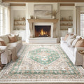 zesthome 9x12 Area Rugs, Stain Resistant Washable Rug, Ultra-Thin Rugs by Zesthome