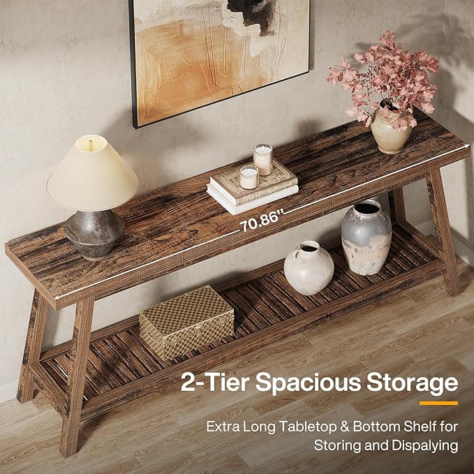Tribesigns 70.86-Inch Console Table - Image 5