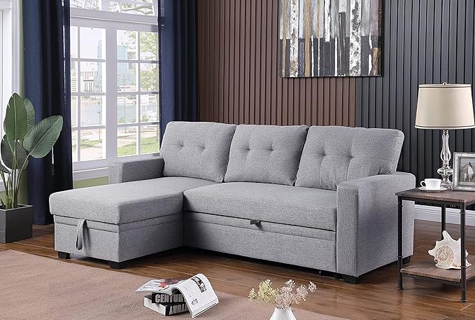 Devion Furniture Maison 4-in-1 Convertible L Shaped Couch - Image 3