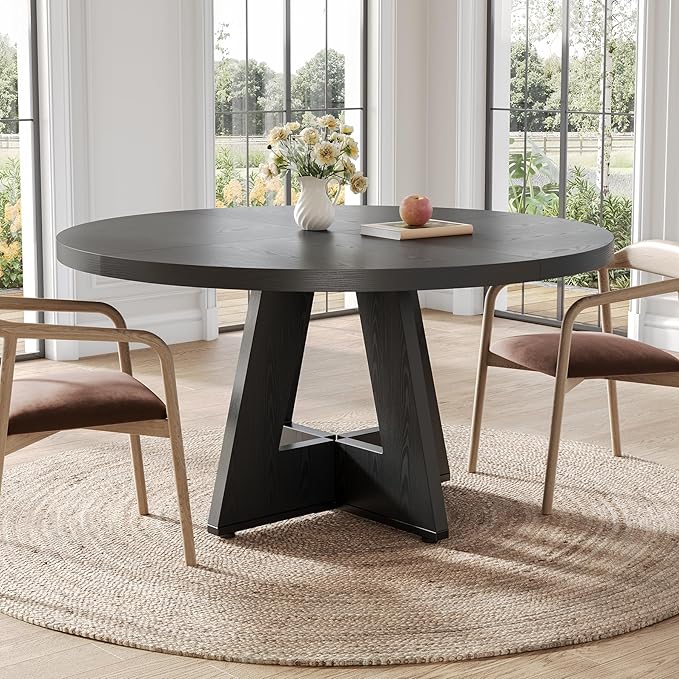 LITTLE TREE Round Dining Table for 4-6, 47 Inches - Image 2