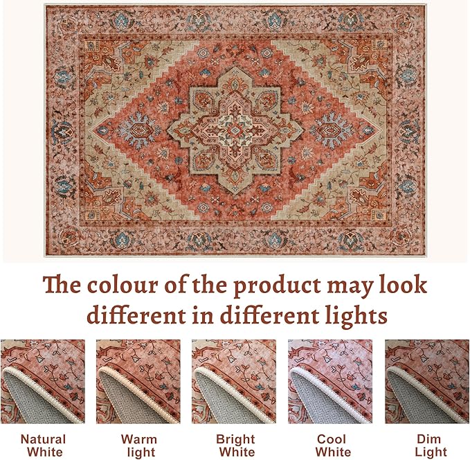 angsoo Vintage 2x3 Washable Rug - Image 6