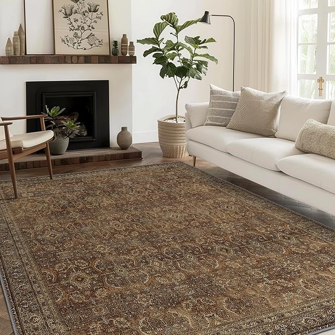 10X12 Area Rugs Machine Washable Rugs - Image 2