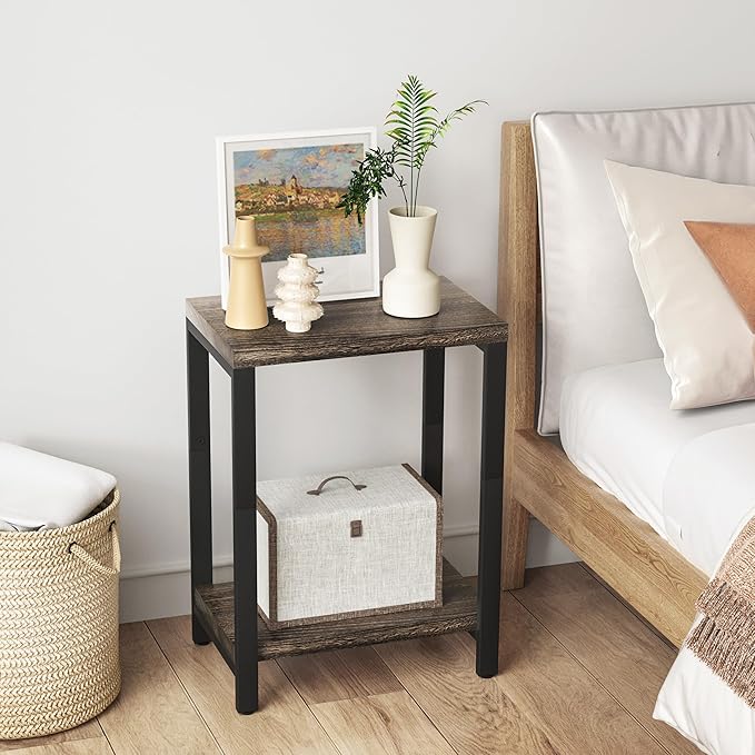 Real Solid Wood End Tables, Side Tables, Small Table - Image 6