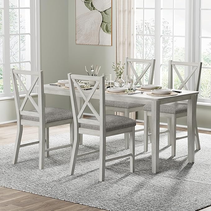 Solid Wood Dining Chairs, Part of Dining Table Set, Mix and Match Table - Image 6