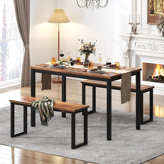 soges 39.4 in Kitchen Table Set - Image 2