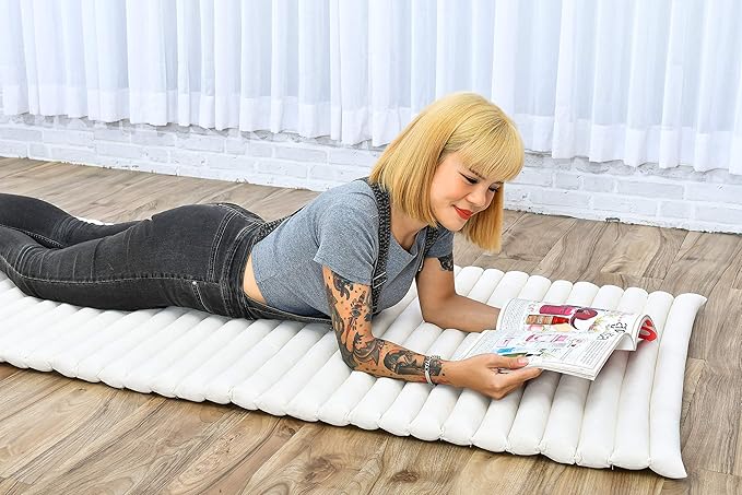Leewadee - Foldable Floor Mattress - Japanese Roll Up Futon -Trifold Tatami - Image 6