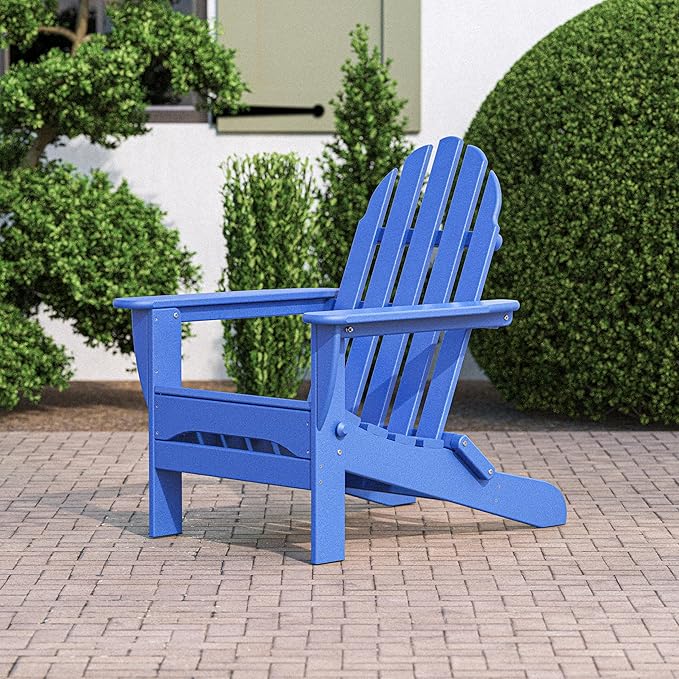 POLYWOOD AD5030PB Classic Folding Adirondack Chair, 35.00" x 29" x 35.00" - Image 2
