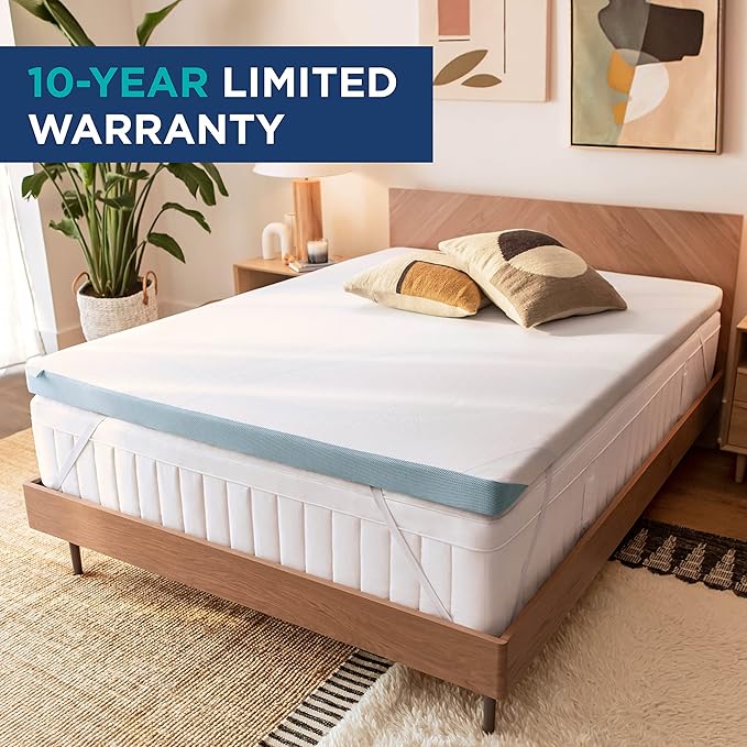 Tempur-Pedic TEMPUR-Adapt + Cooling 3-Inch Full Mattress Topper Medium Luxury - Image 9
