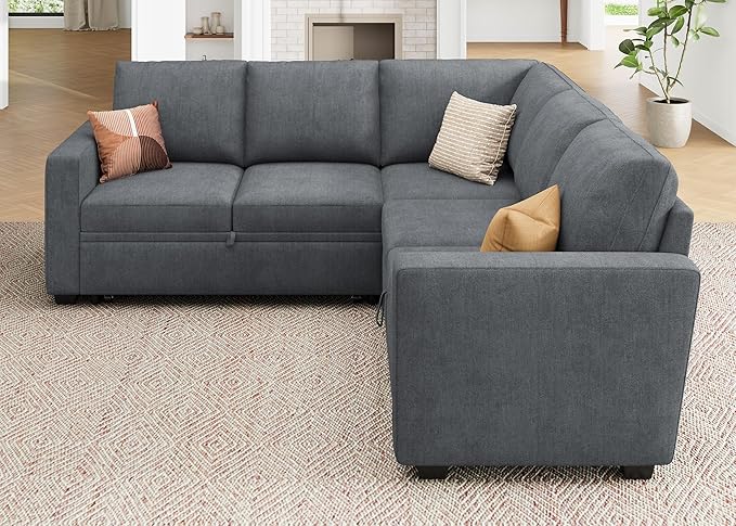 HONBAY Modular Sectional Sleeper Sofa - Image 7