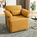 KEIKI Modern Comfy Swivel Accent Reading Chair by Unknown