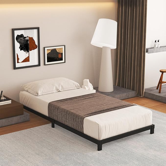 5 Inch Low Bed Frame Twin, Heavy Duty Twin Bed Frames Low Profile, No Box - Image 6
