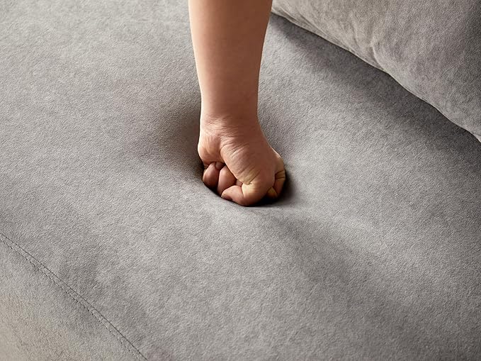 Container Furniture Direct 132" Curved Sofa - Image 12