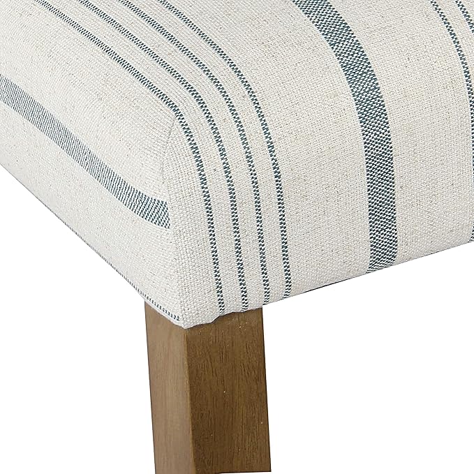 HomePop Parsons Classic Upholstered High Back Curved Top Barstool - Image 6