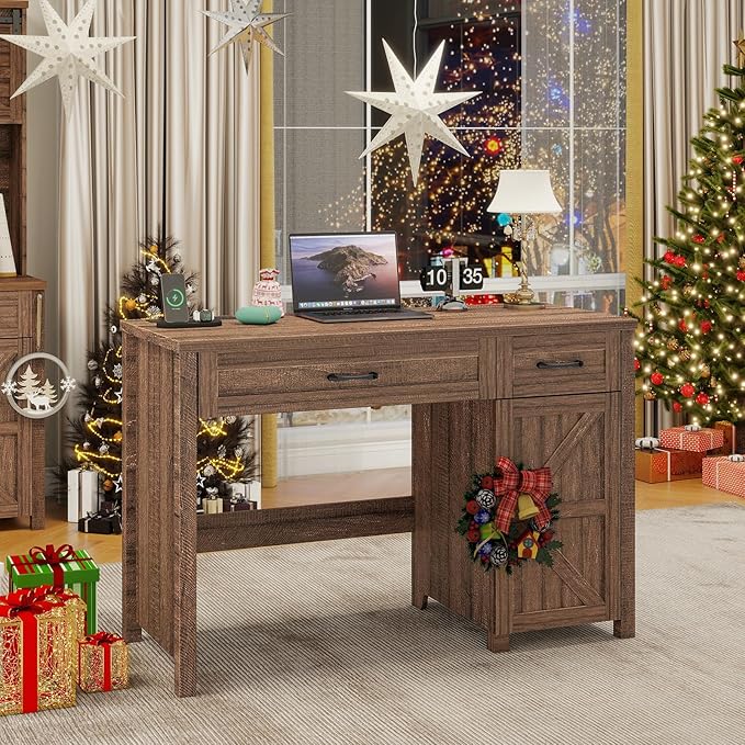 Farmhouse 47" Executive Desk, Computer Desk - Image 7