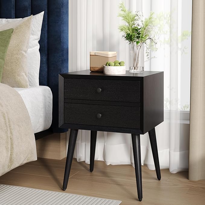 Christopher Knight Home Accent Bedside End Table, Acacia Wood Nightstand Side by ChristopherKnightHome