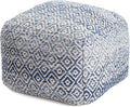 Anji Mountain 22"x22"x16" Handmade & Handcrafted Ottoman Pouf Comfortable Pouf by AnjiMountain