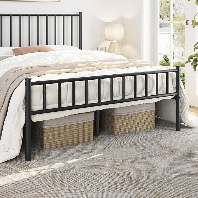 Yaheetech 14 Inch Queen Size Bed Frame Metal Platform Bed - Image 5