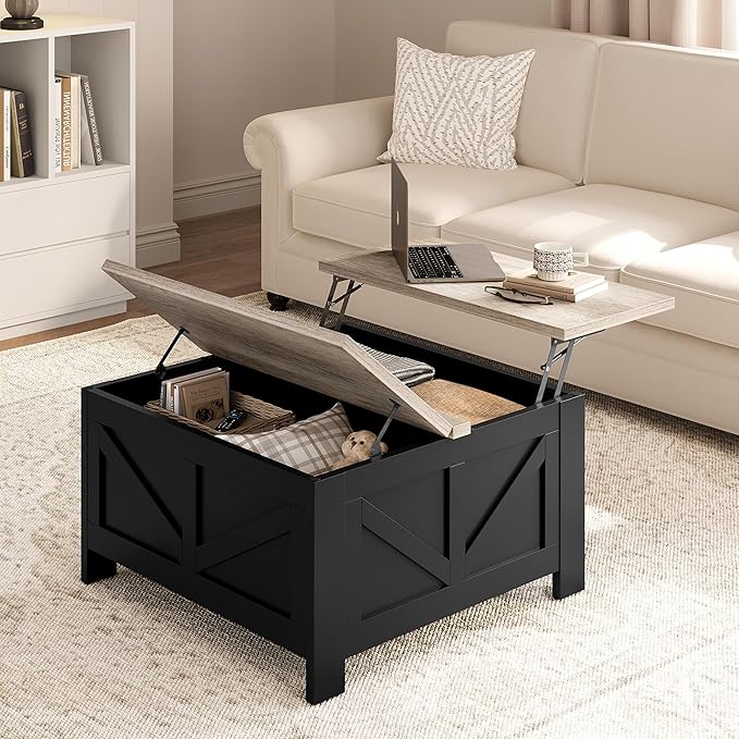 Yaheetech Lift Top Coffee Table - Image 2