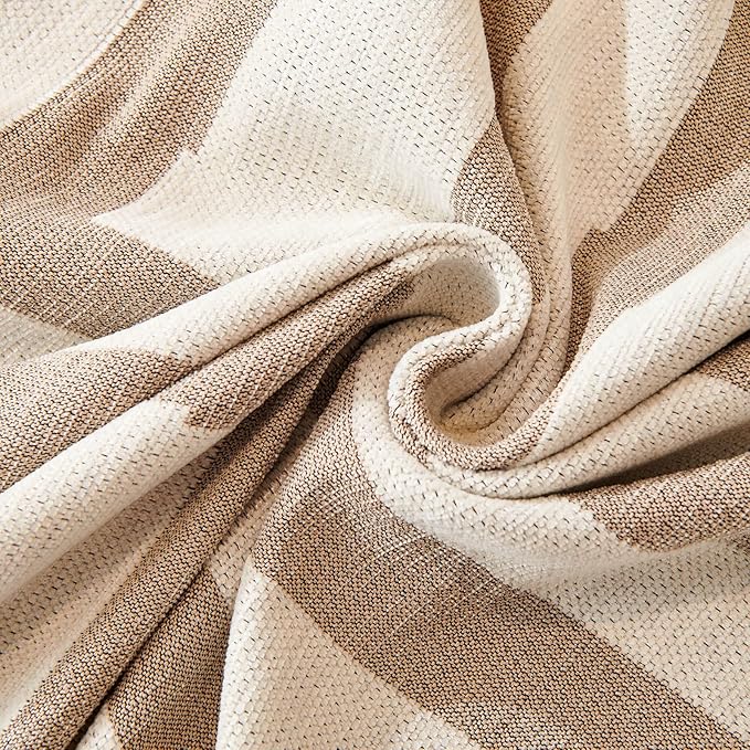 STACYPIK Reversible Khaki Beige Couch Cover Boho Couch Cover - Image 6