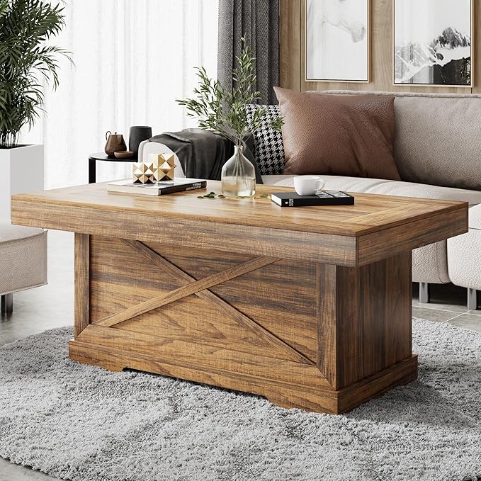 Coffee Table 39 in Rustic Center Table - Image 8
