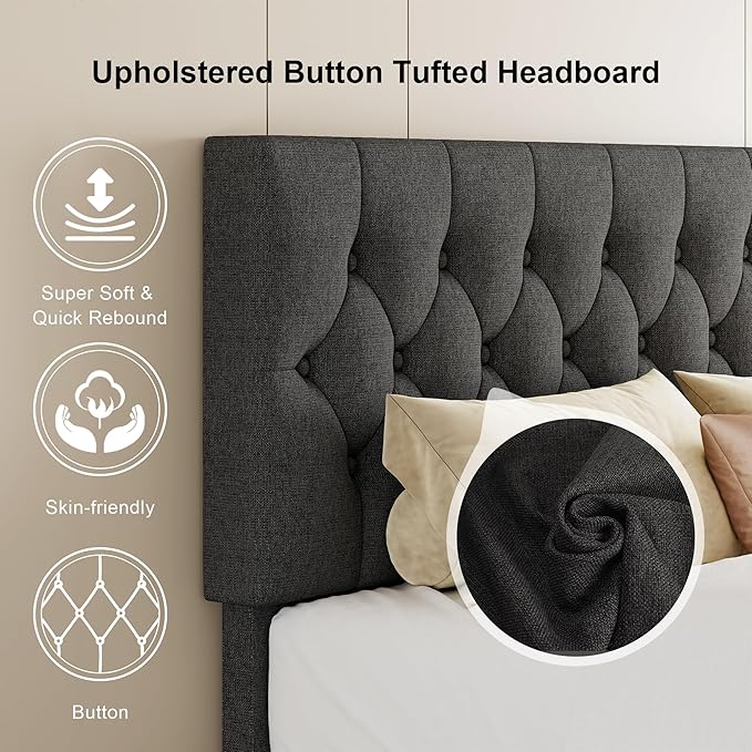 Feonase Full Size Platform Bed Frame - Image 3