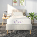 NapQueen 6 Inch Twin Size Mattress, Bamboo Charcoal Memory Foam Mattress by NapQueen
