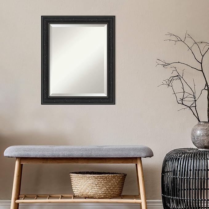 Amanti Art Black Bathroom Mirror - Image 5